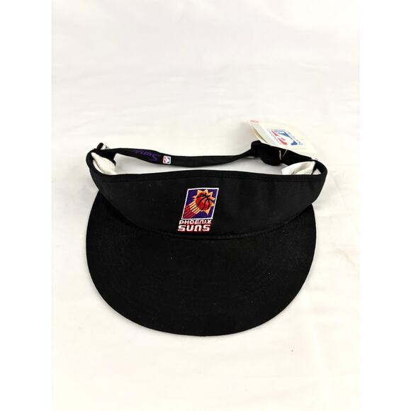 Vintage Black Phoenix Suns Team NBA Visor Sports Basketball - Picture 8 of 11